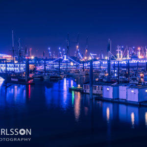 Blue Port Hamburg 2015 Elbe (f/8, ISO 100, 38mm, 15 Sek.)