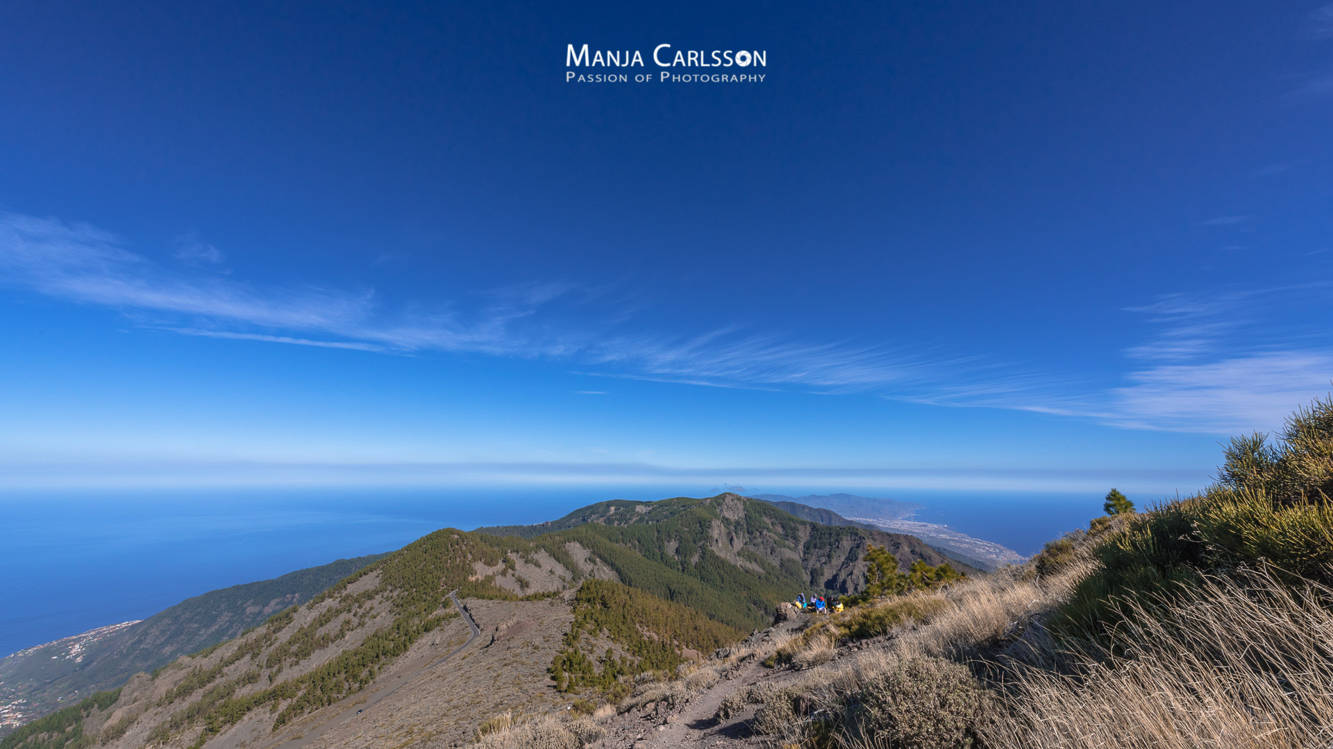 Blick in Richtung Anaga Gebirge bis zum östliches Zipfel Teneriffas - auf der Wanderung Arco de Igueque