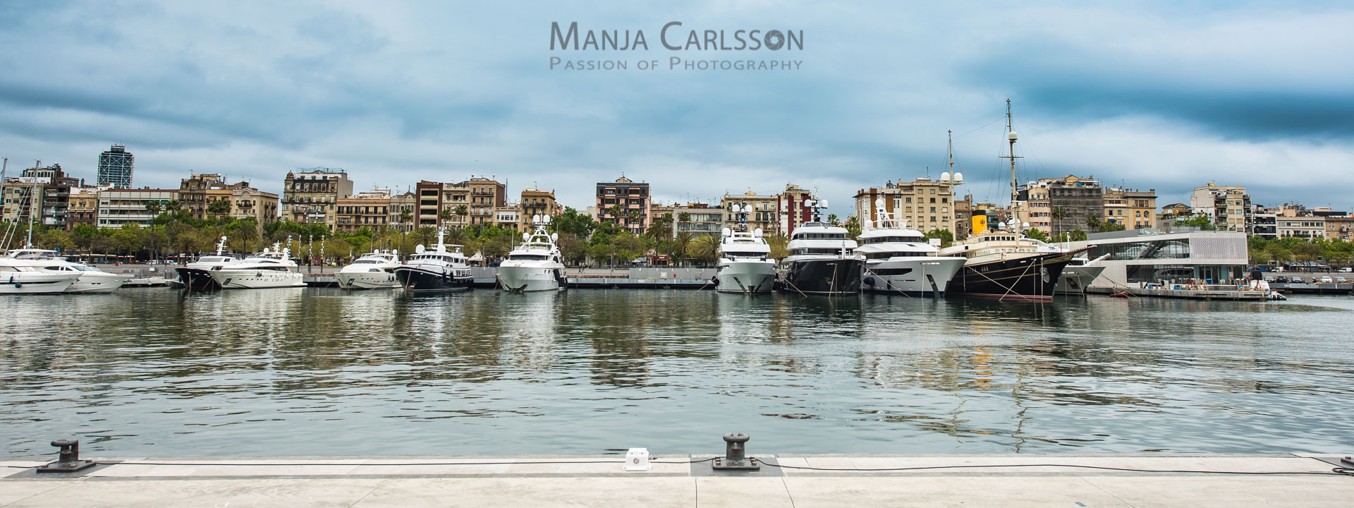 Barcelona Kurztrip Fotospots Tag - Blick auf die Moll de la Barceloneta