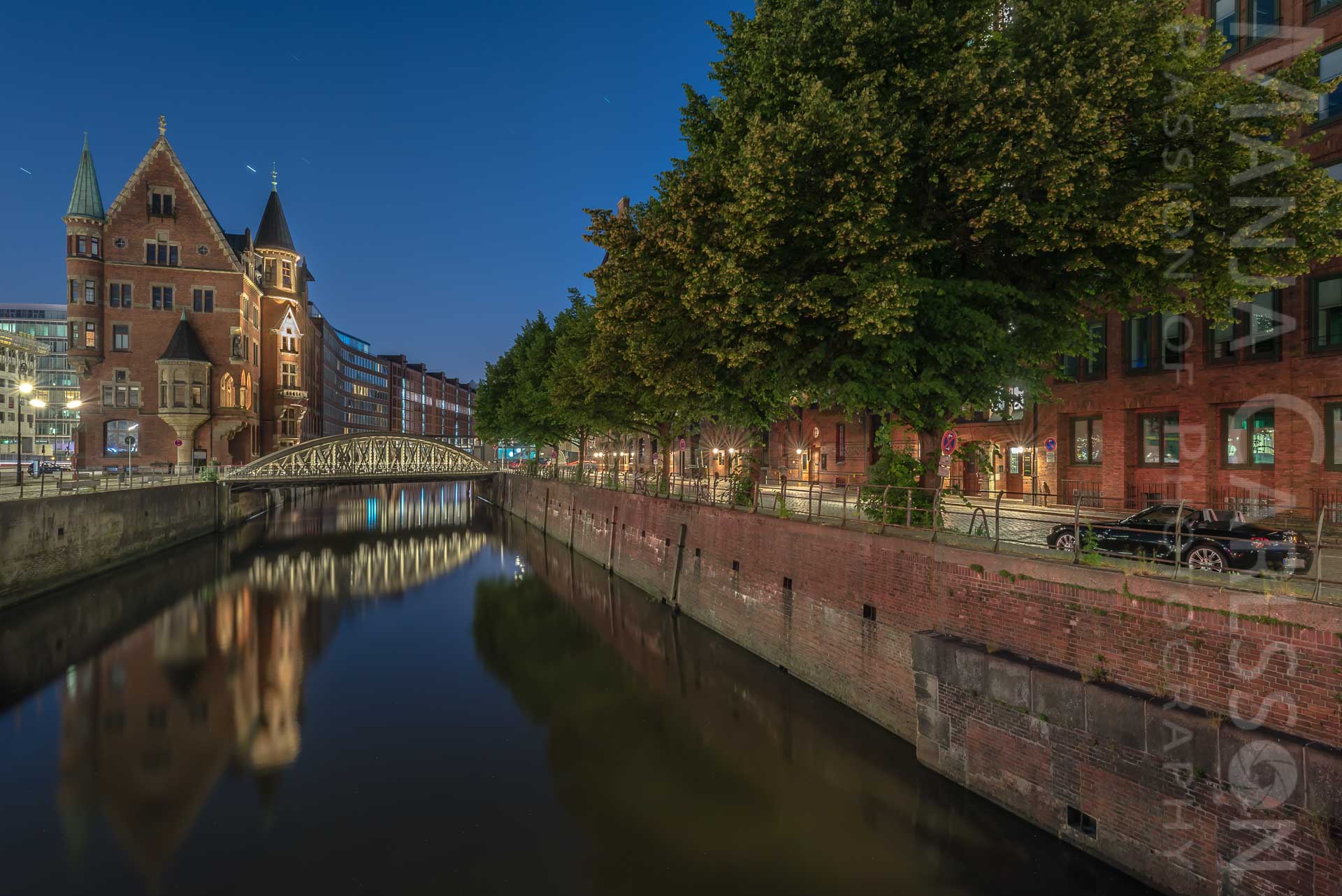 Neuerwegsbrücke in der Hamburger Speicherstadt