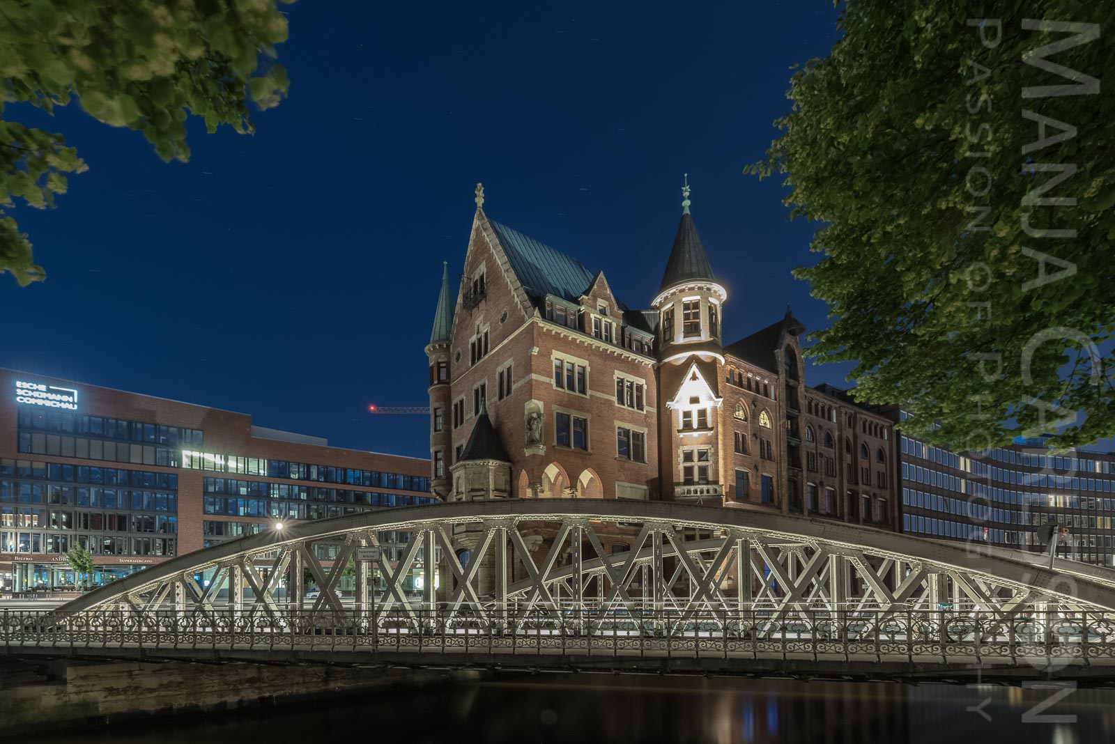 Neuerwegsbrücke in der Hamburger Speicherstadt