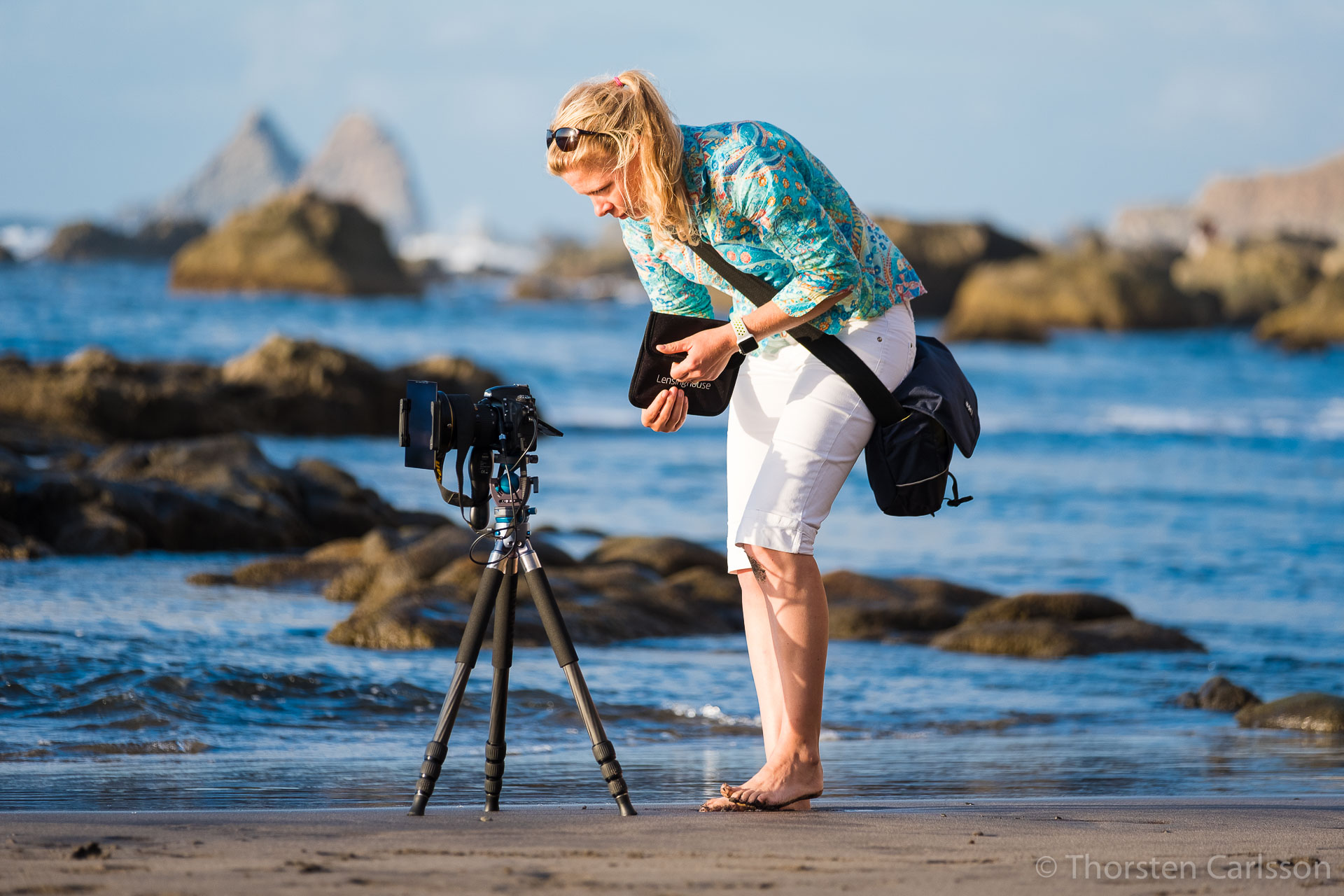 Unruhiges Abwarten der Belichtungszeit zur Auswertung ...