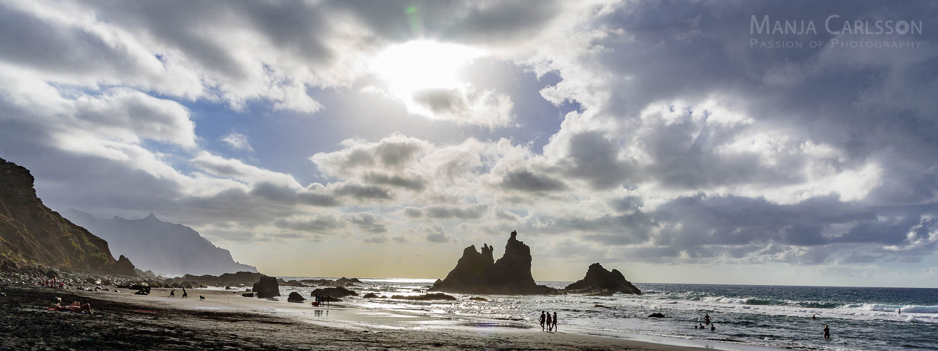 Playa del Benijo im Anaga Gebirge (Teneriffa)